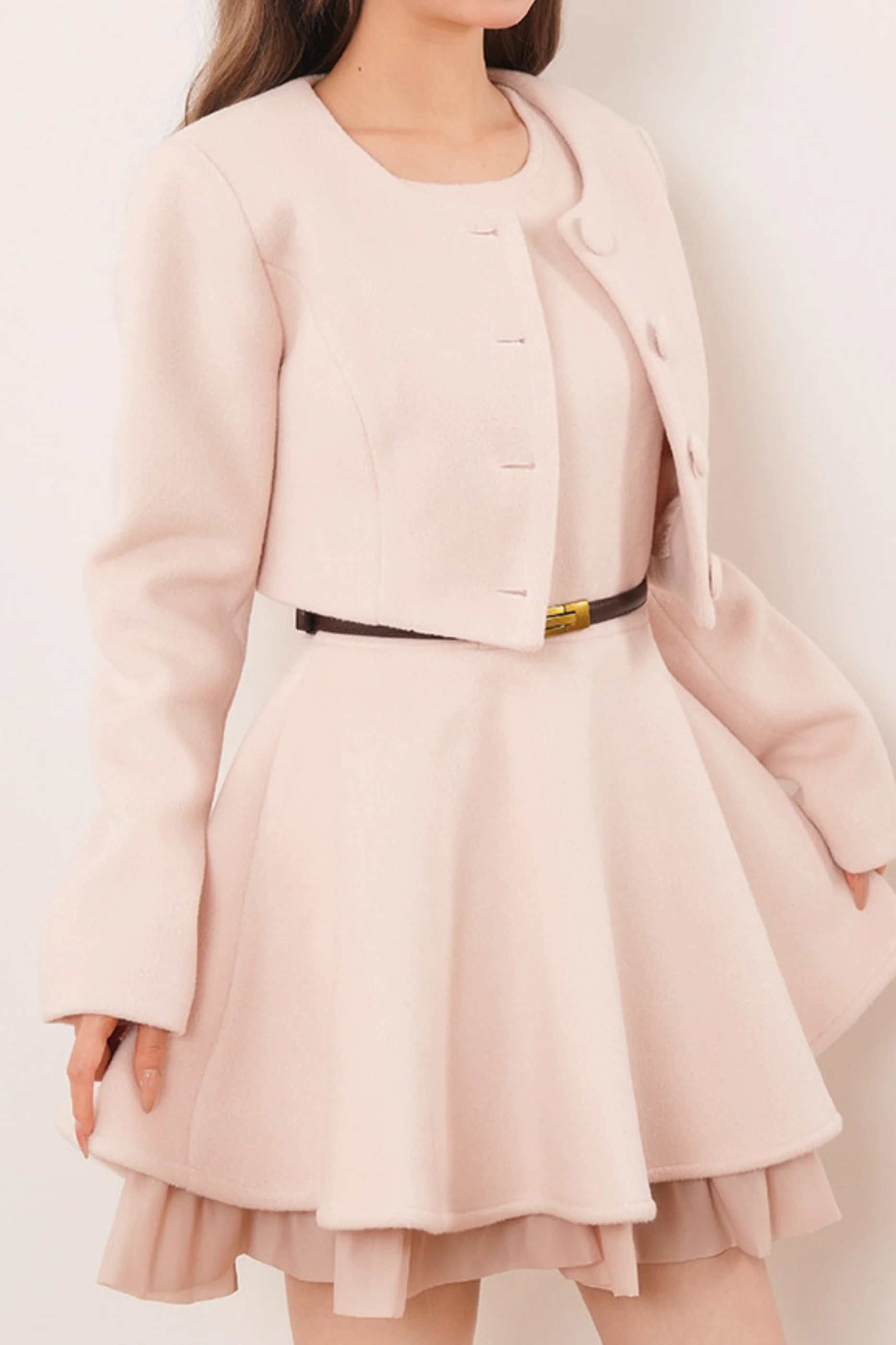 Sweet Powder Short Jacket + Flare Dress - Image 6