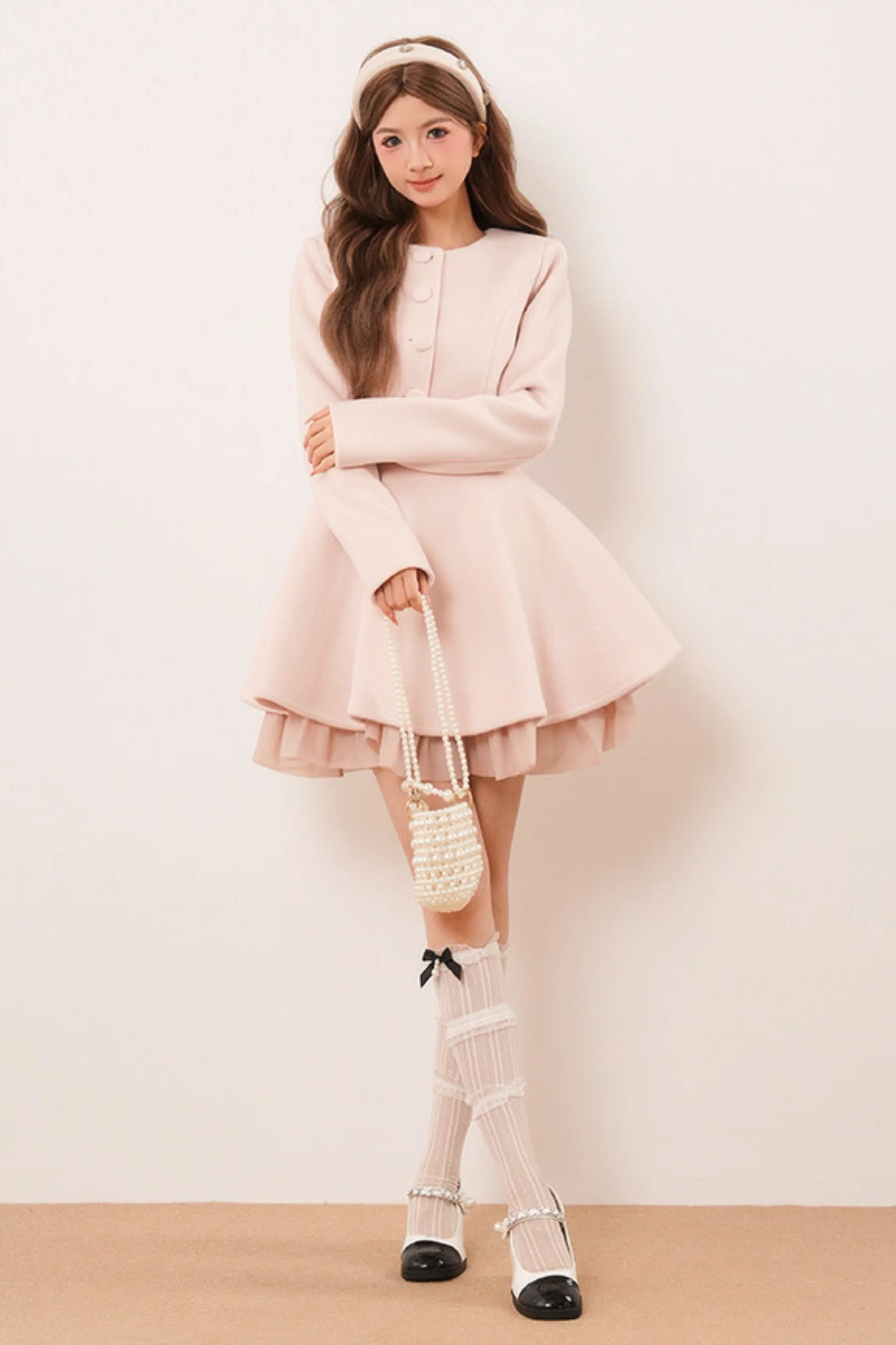 Sweet Powder Short Jacket + Flare Dress - Image 7
