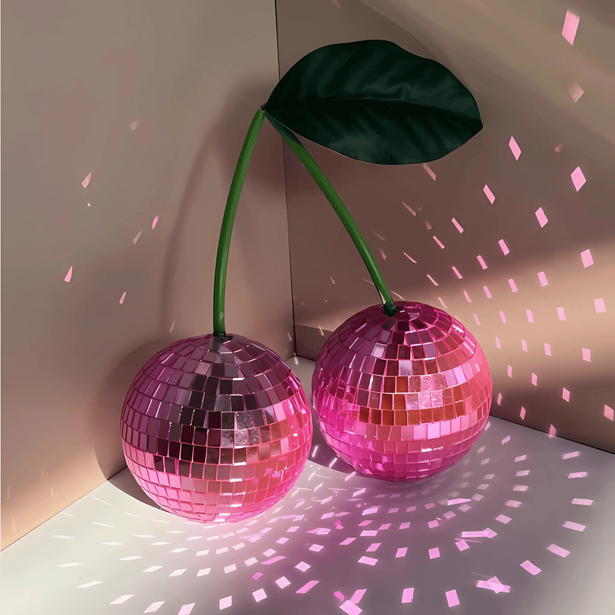 Pink Cherry Disco Ball - Image 12