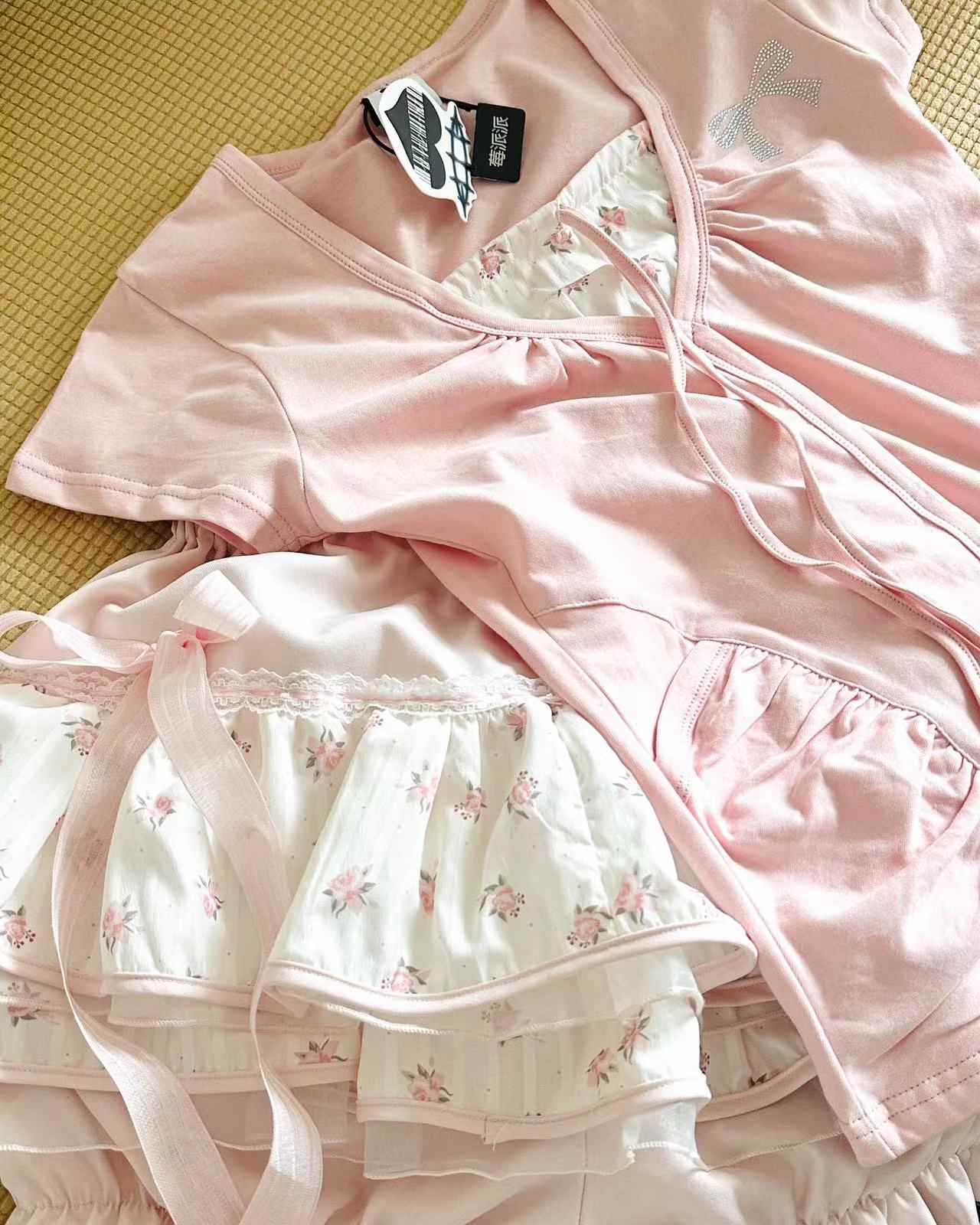 Pink Floral Pure Bloomers - Image 4