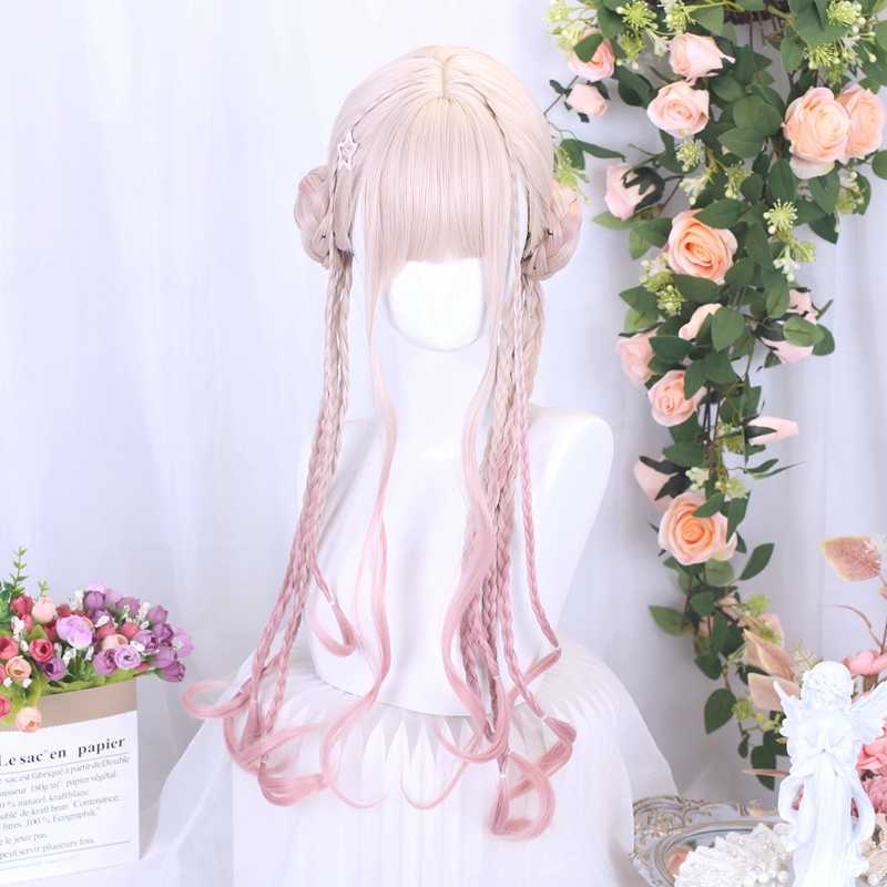 Pink Gradient Lolita Wig - Image 3