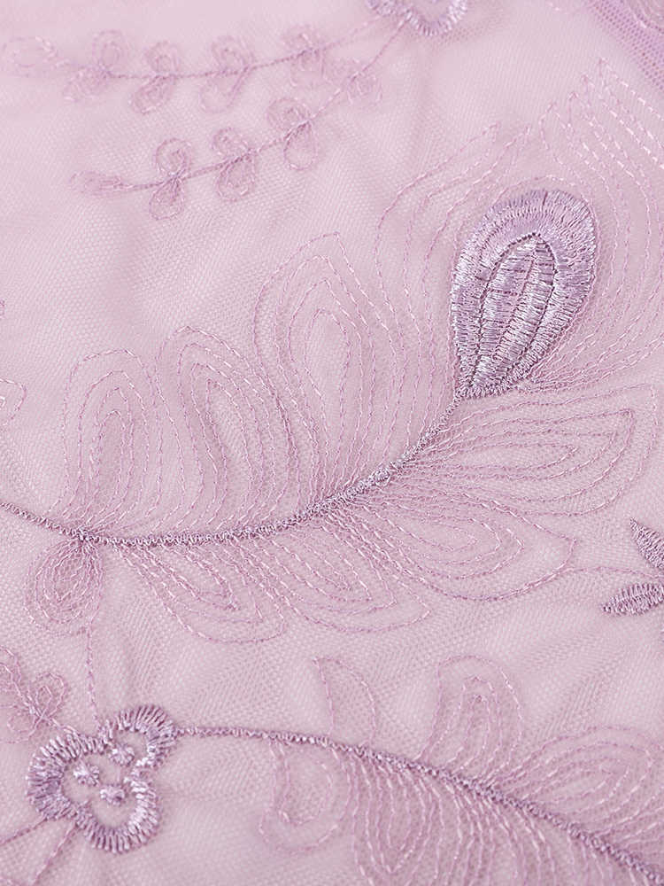 Pink Hollow Bellyband Nightgown - Image 5