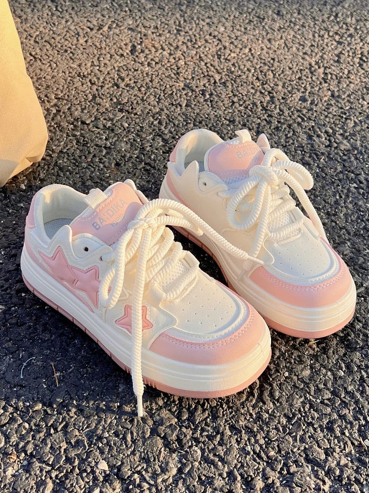 Pink Kawaii Sneakers - Image 3