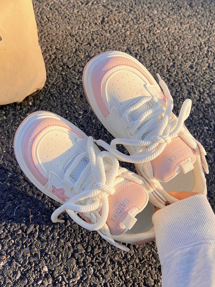 Pink Kawaii Sneakers - Image 4