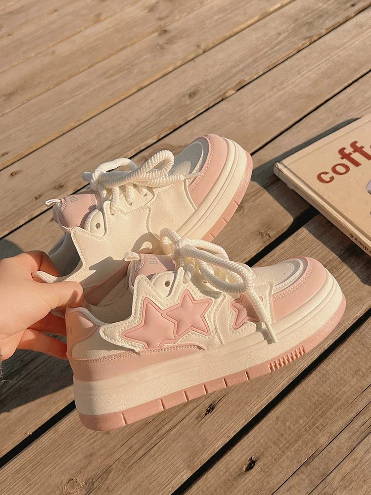 Pink Kawaii Sneakers - Image 6