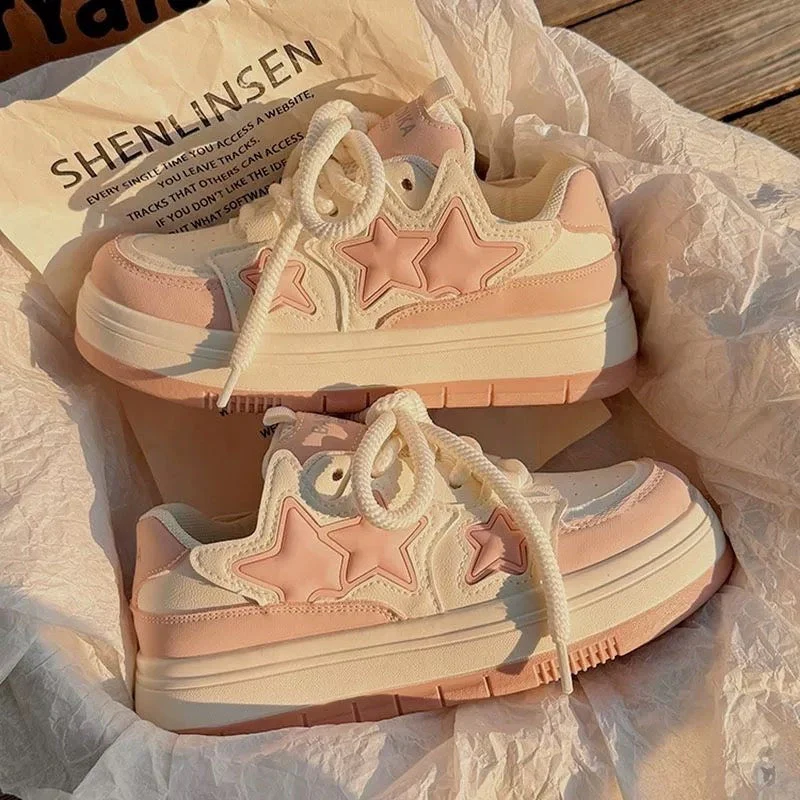 Pink Kawaii Sneakers - Image 8