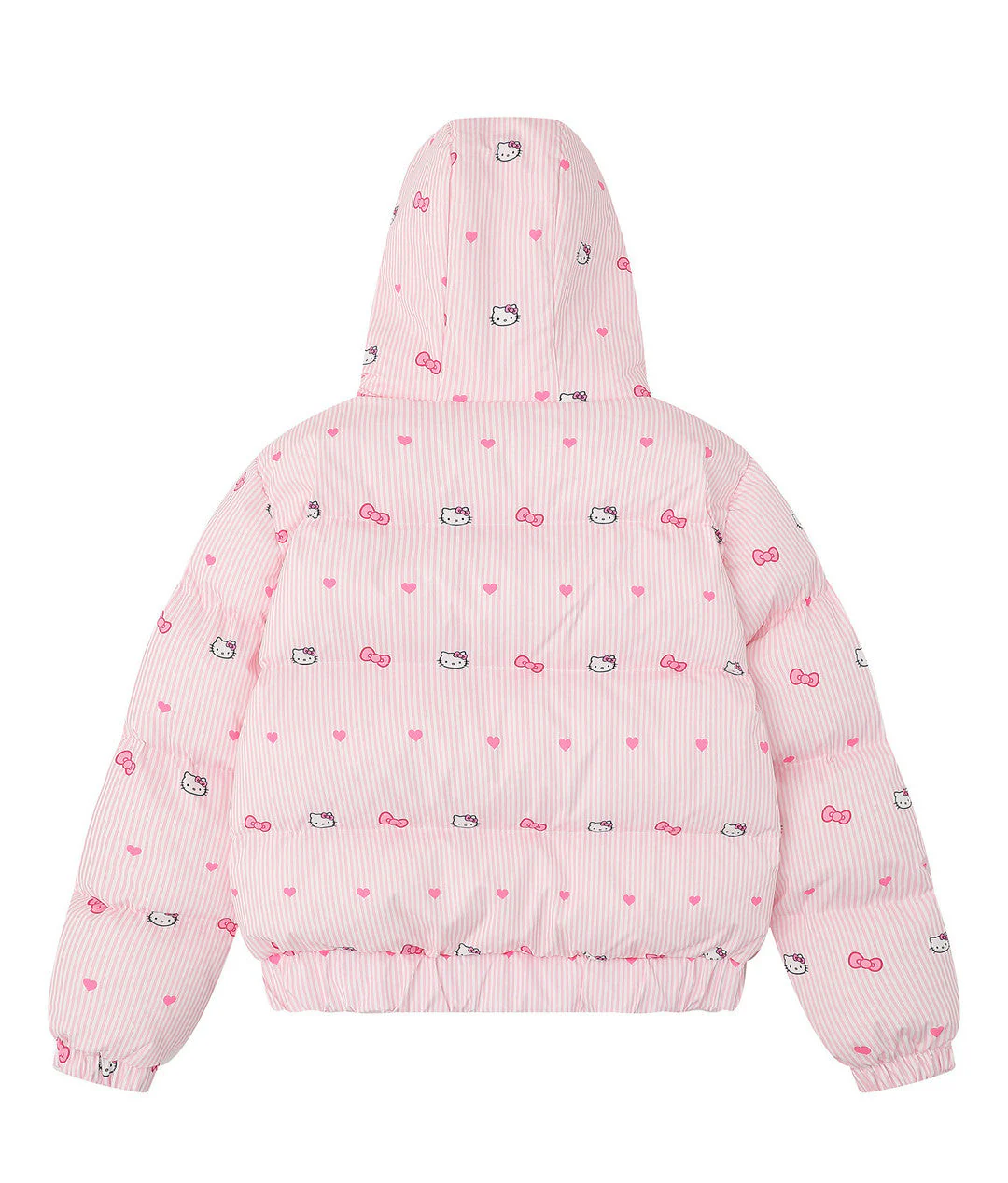 pink kitty kawaii winter coat - Image 2