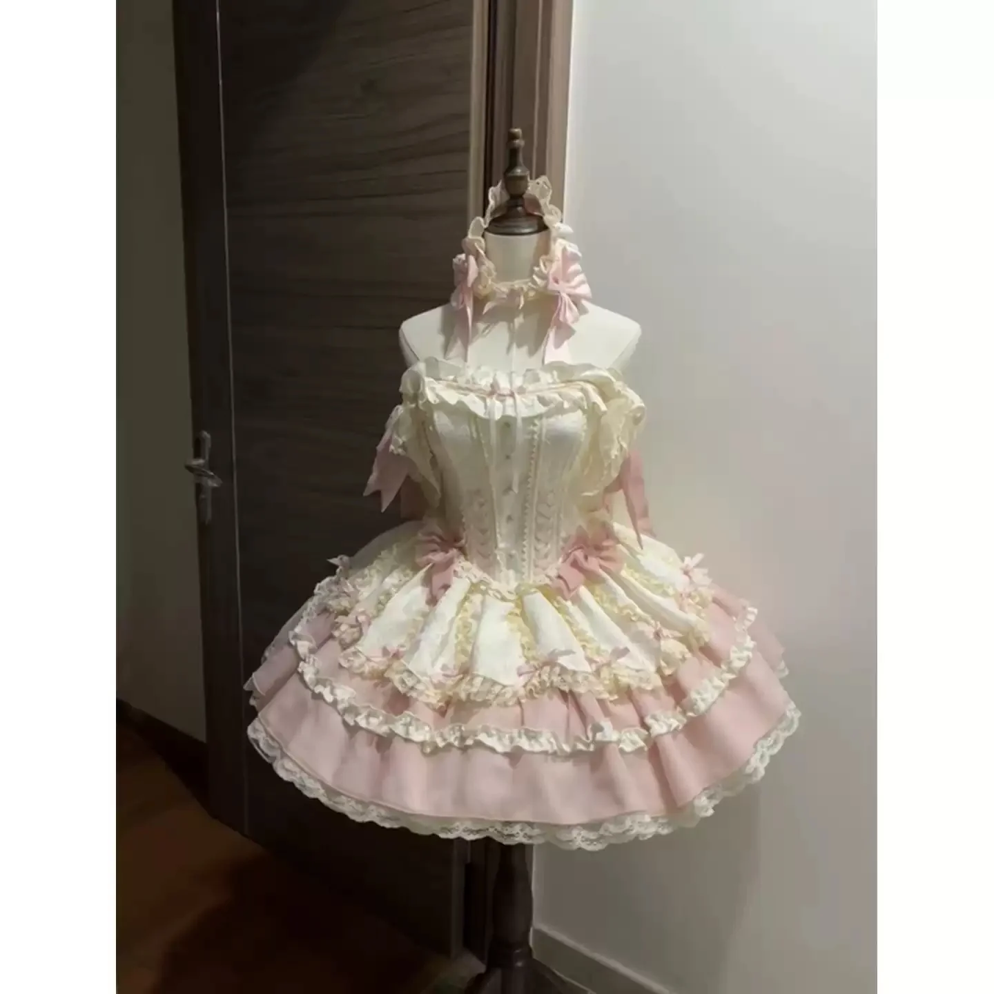Pink Lolita Ballet Style Birthday Dress - Image 3