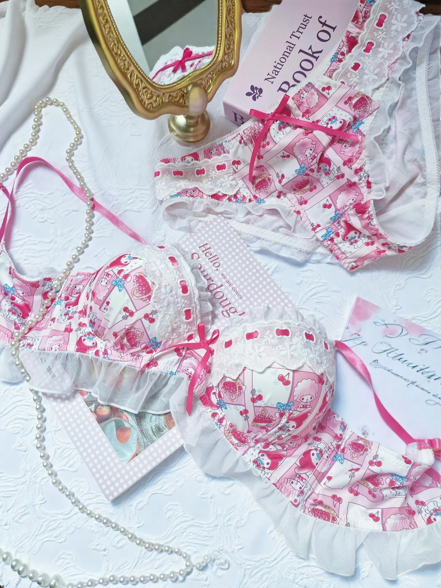 pink melody kawaii lingerie - Image 2