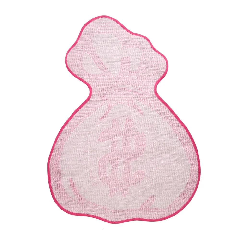 Pink Money Bag Tufted Rug - Image 4