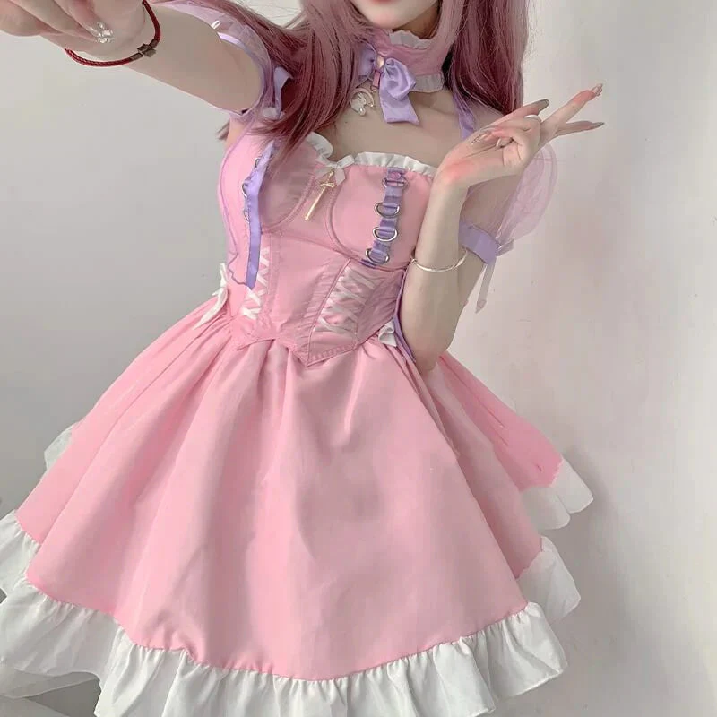 Pink Princess Dress - Image 3