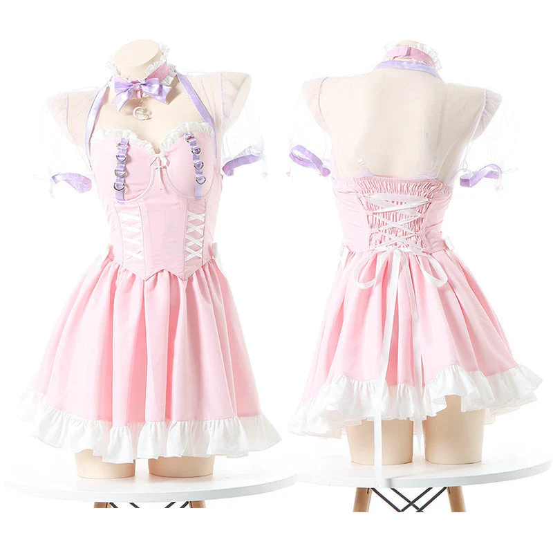 Pink Princess Dress - Image 4