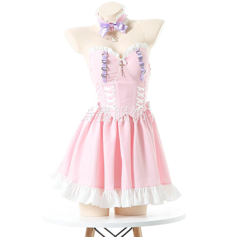 Pink Princess Dress - Image 5