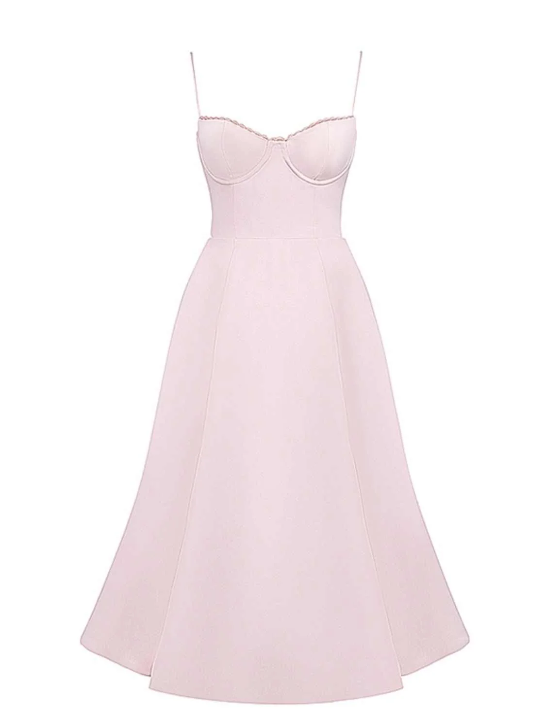 Pink Princess Suspender Dress - Image 9