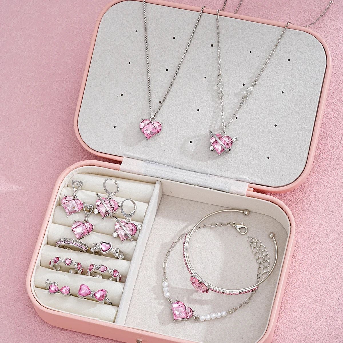 Pink Princesscore Jewelry Set and Box - Image 13