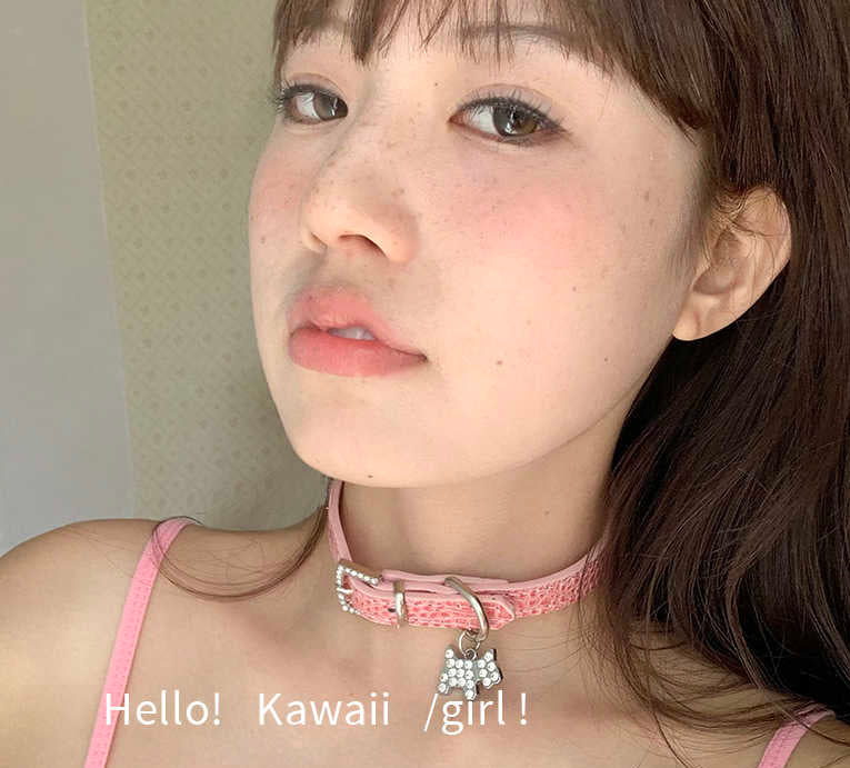 Pink Puppy Diamond Choker - Image 2