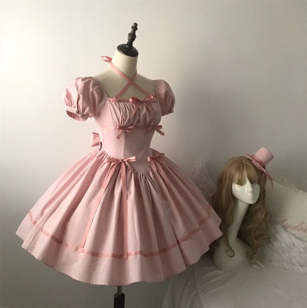 Pink Ribbon Dolly Dress - Image 2
