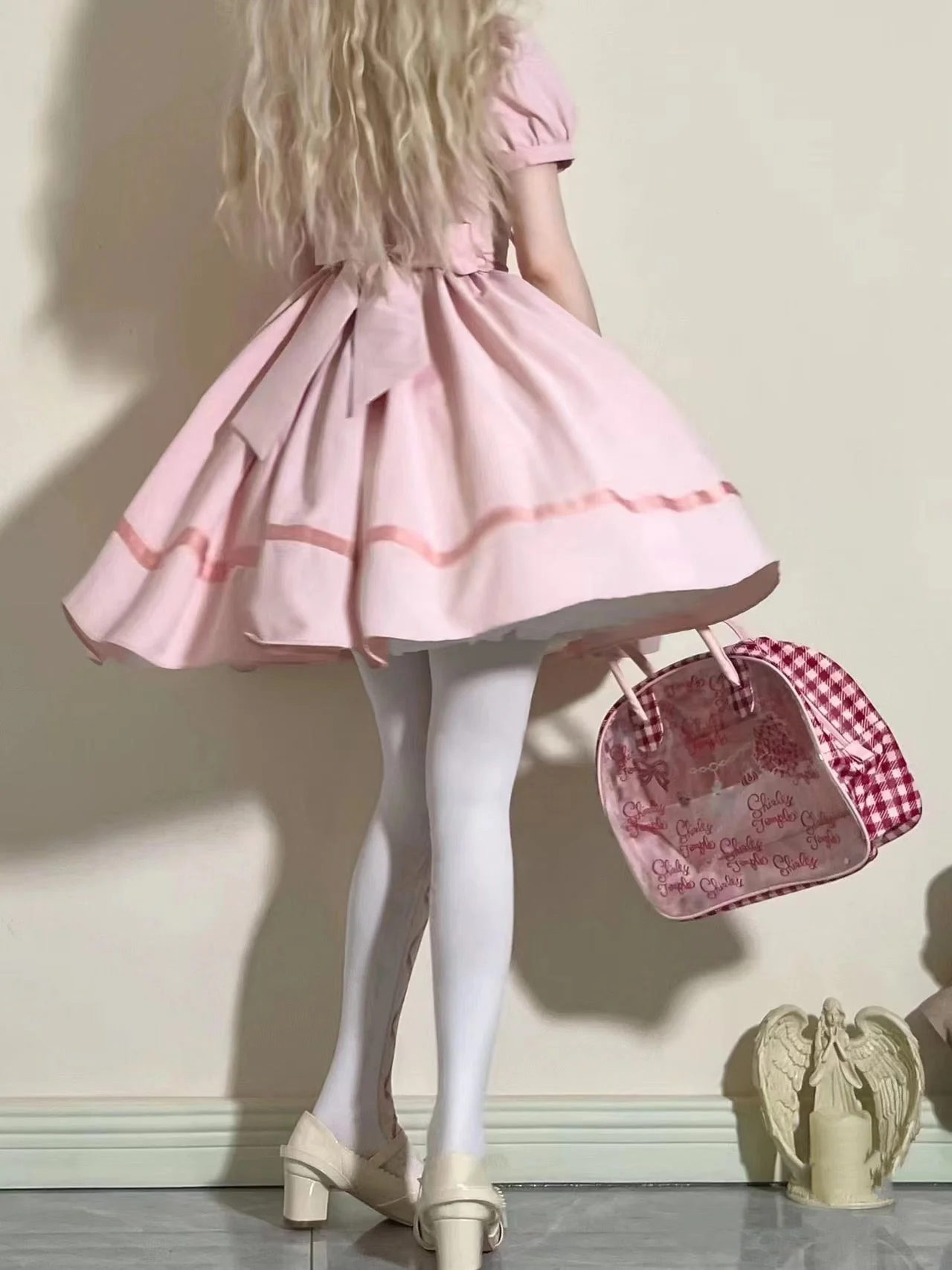 Pink Ribbon Dolly Dress - Image 6