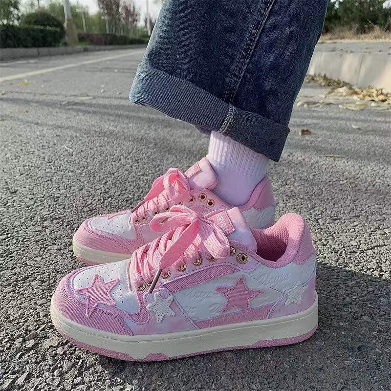 Pink Star Girl Sneakers - Image 3