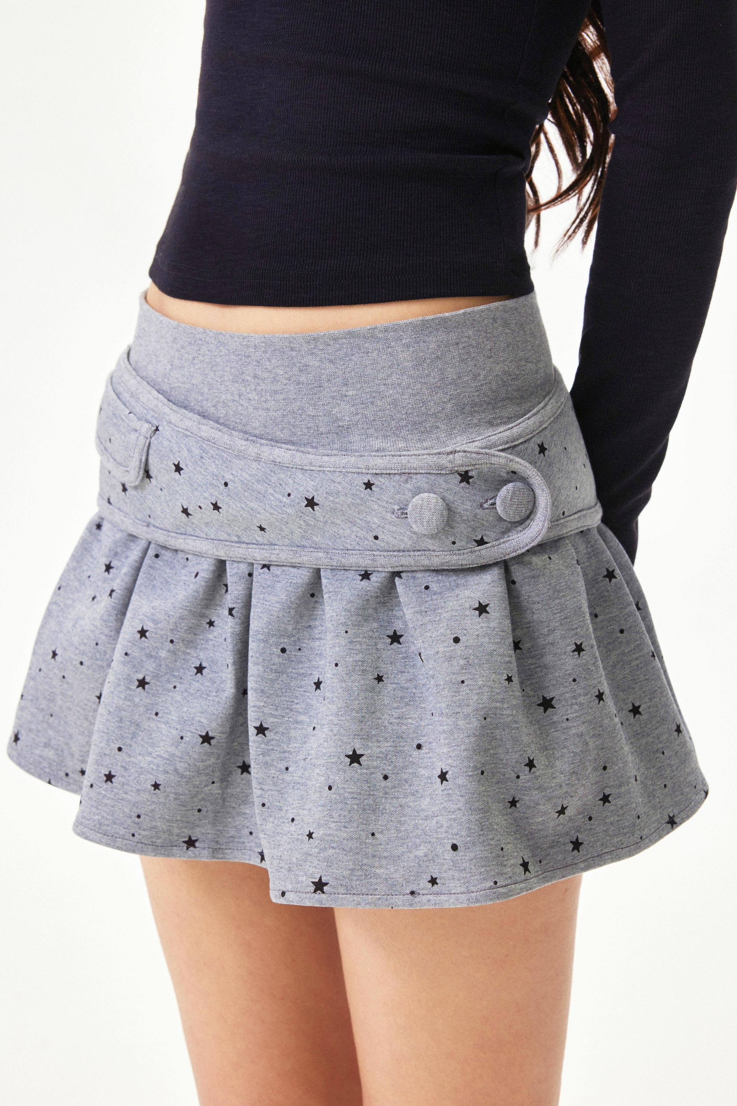 Plaid A-line Short Skirt - Image 26