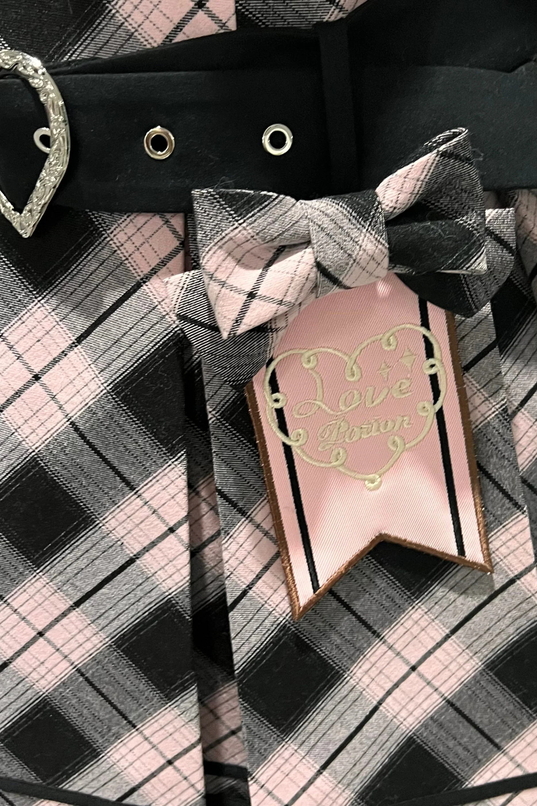 Check Sweet College Faux Two-Piece Dress + Beret - Image 32