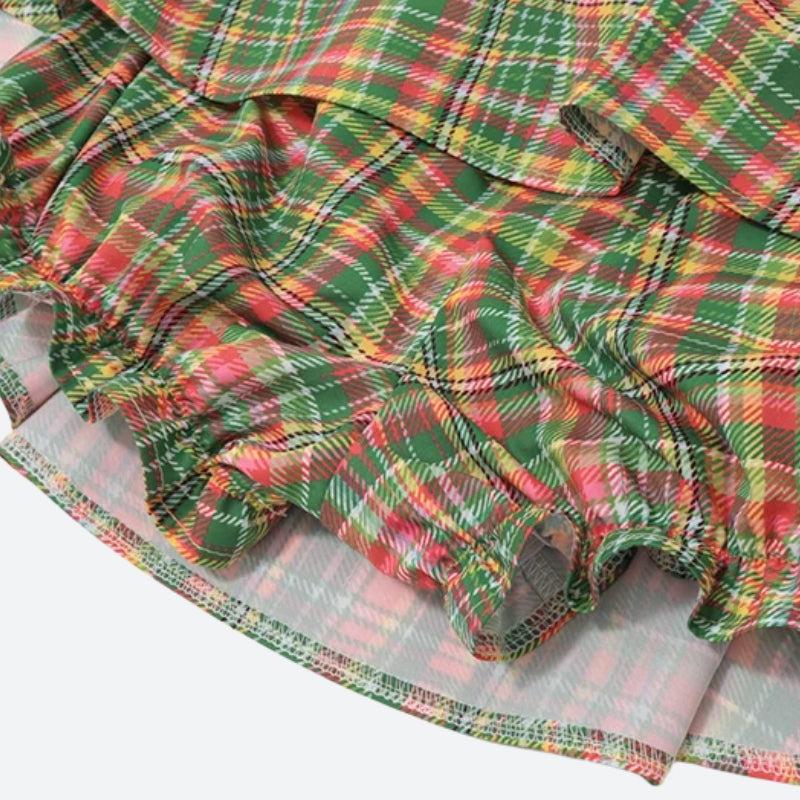 Plaid Mini Skort - Image 5