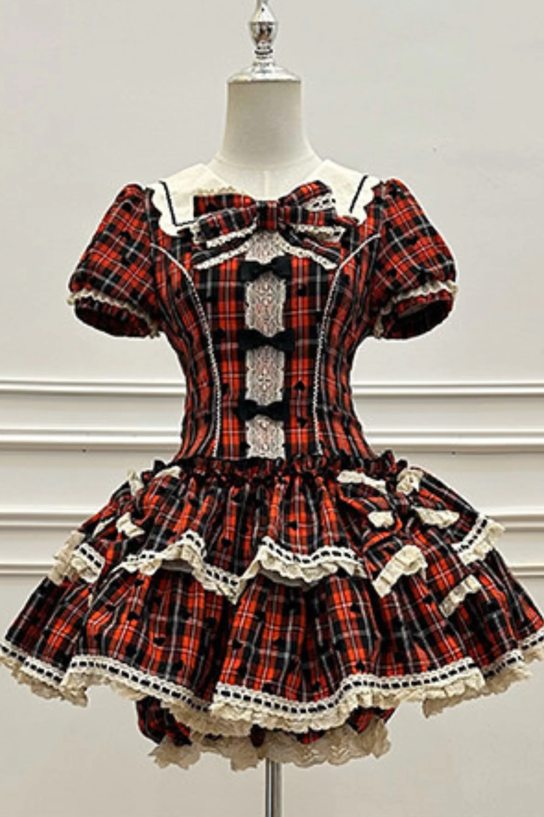 Checkered Sweetheart Lolita Dress