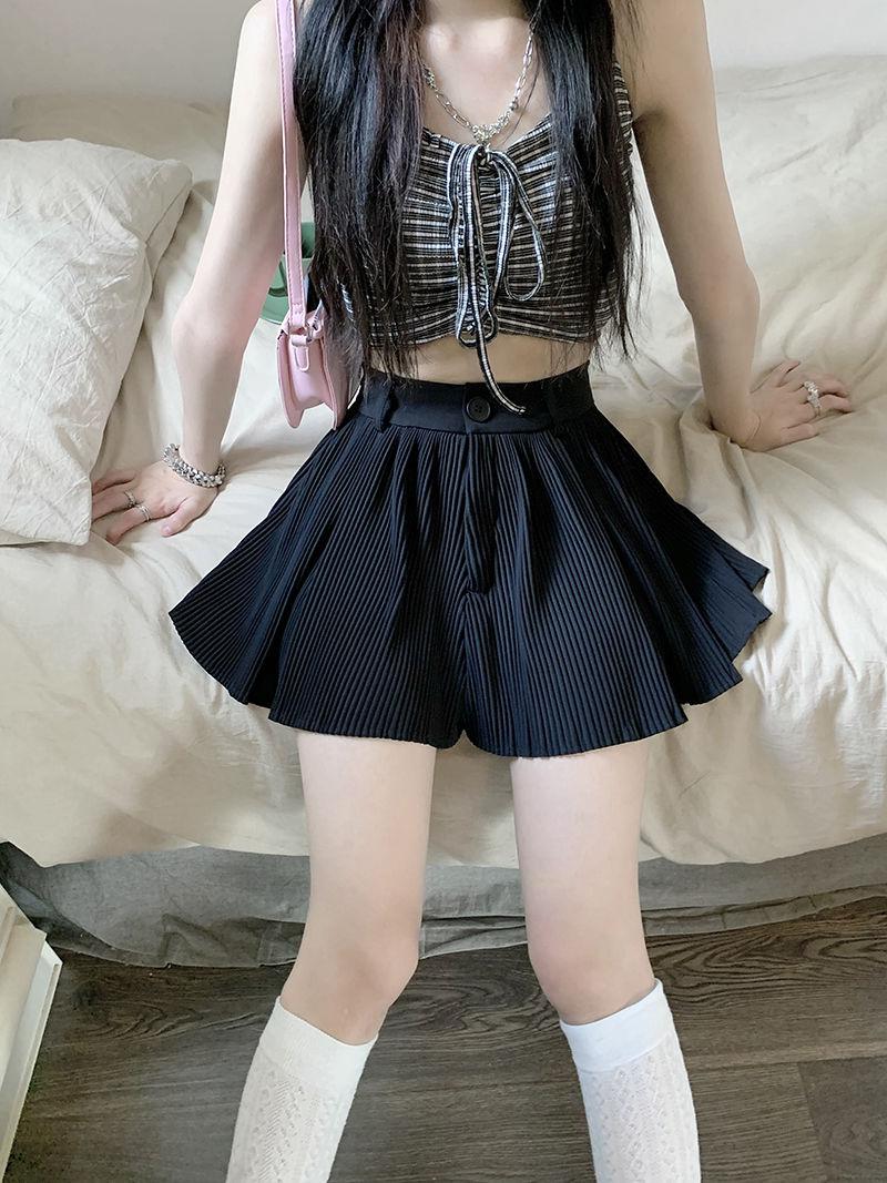Pleated Mini Skort - Image 3