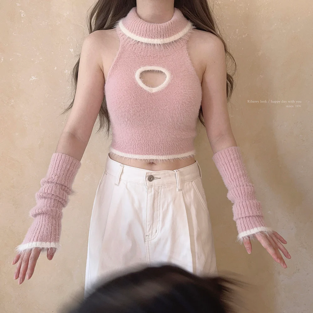 Plush Girl Slim Knitted Top/Dress - Image 4