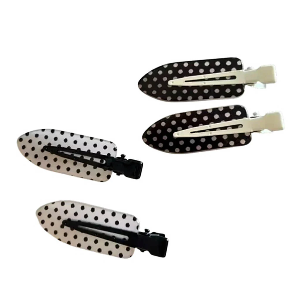 Polka Dot Hair Clips Set - Image 4