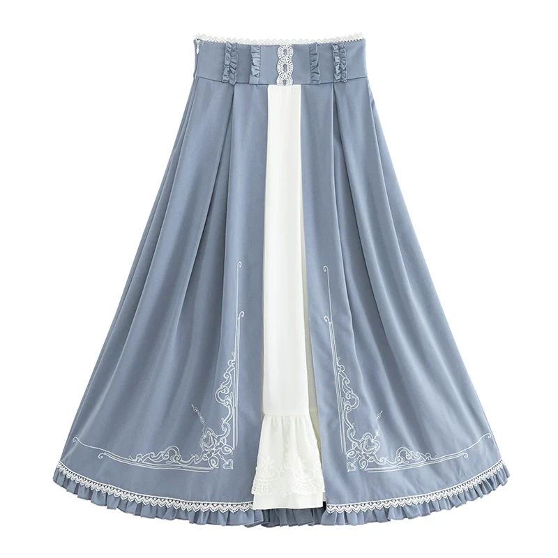 Polyhymnia~Miss Leisha~Classic Lolita Skirt Set Elegant Winter Cape - Image 21