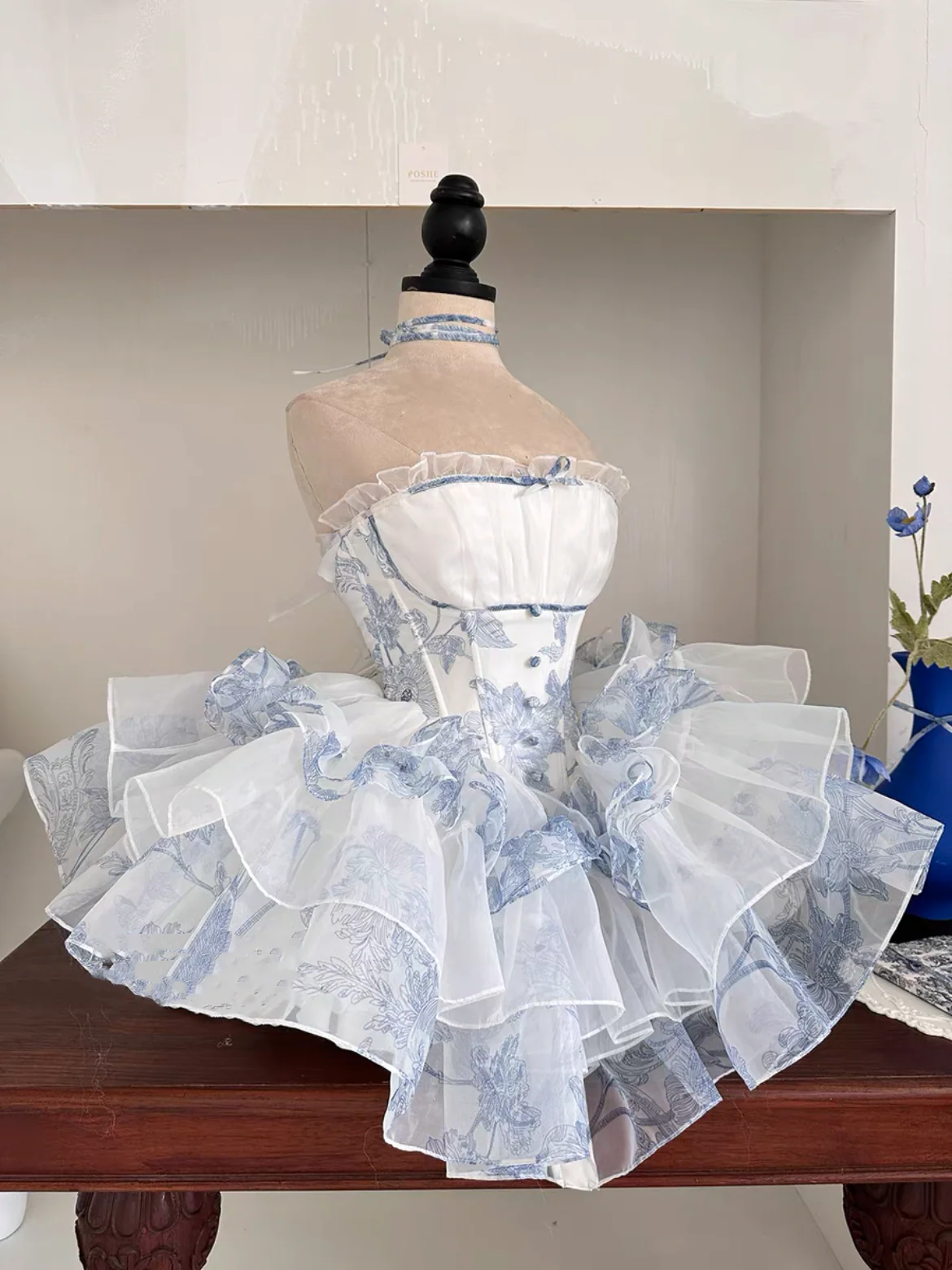 Porcelain Doll Princess Dress - Image 8