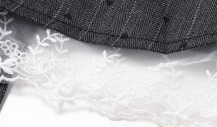 Preppy Bow Pleated Skirt - Image 7