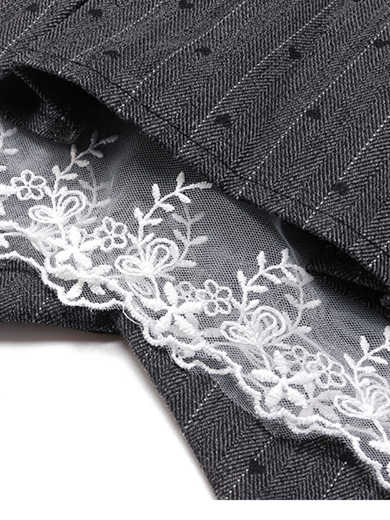 Preppy Bow Pleated Skirt - Image 9