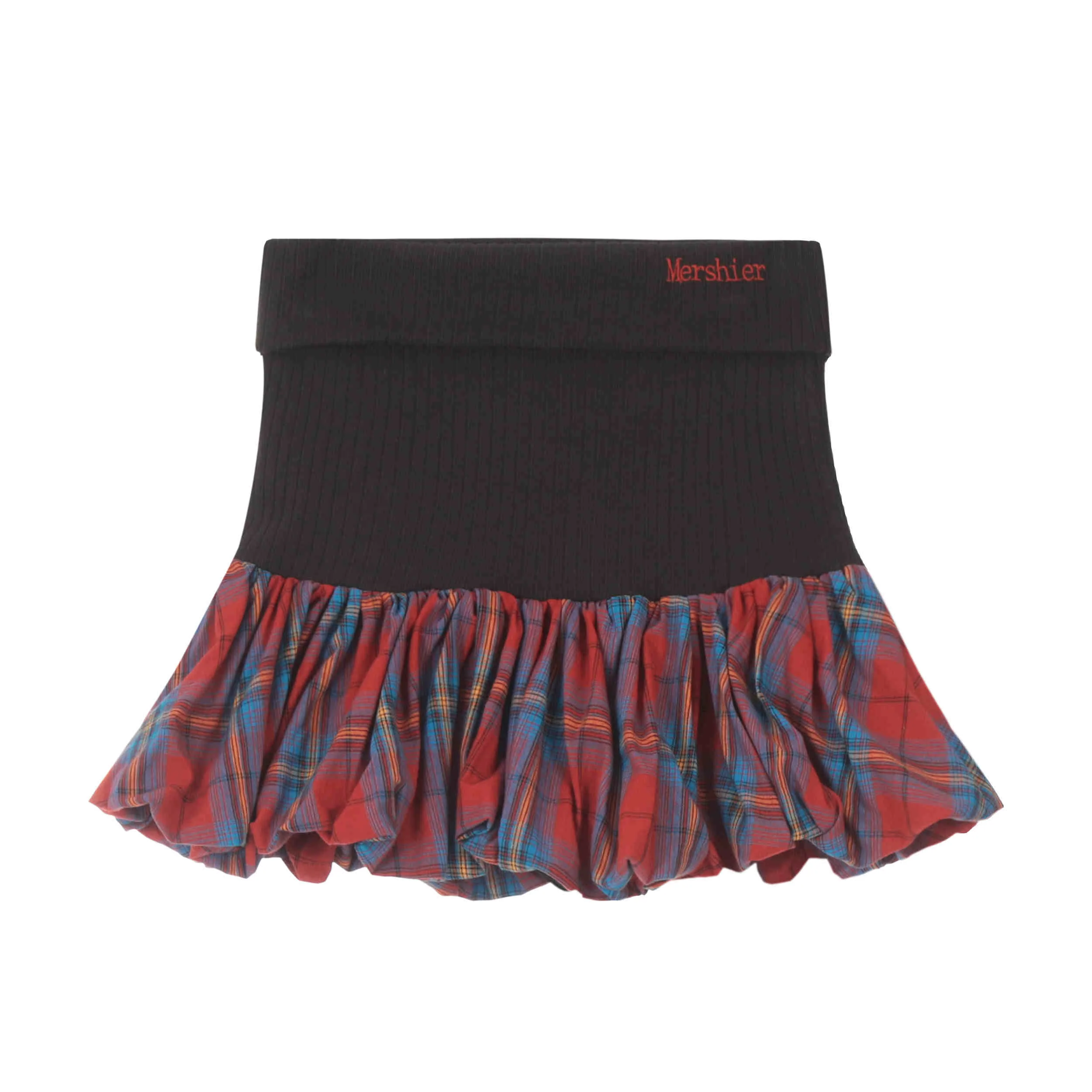 Preppy Plaid Bud Mini Skirt - Image 2