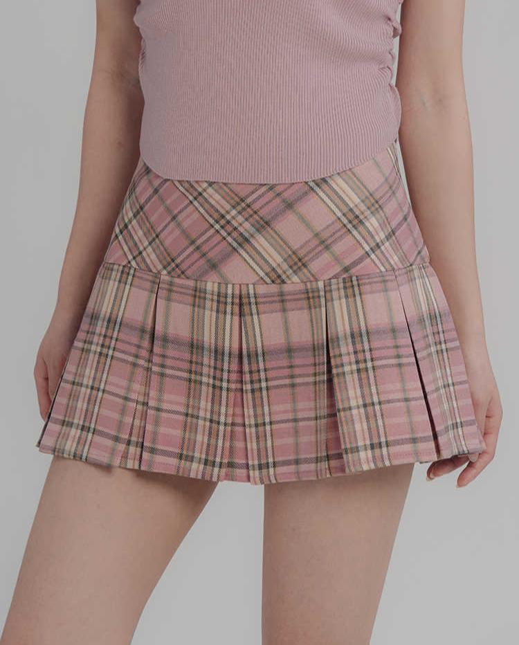 Preppy Pleated Skirt - Image 3