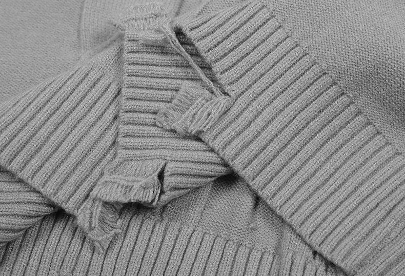 Preppy Polo Tie Sweater - Image 5