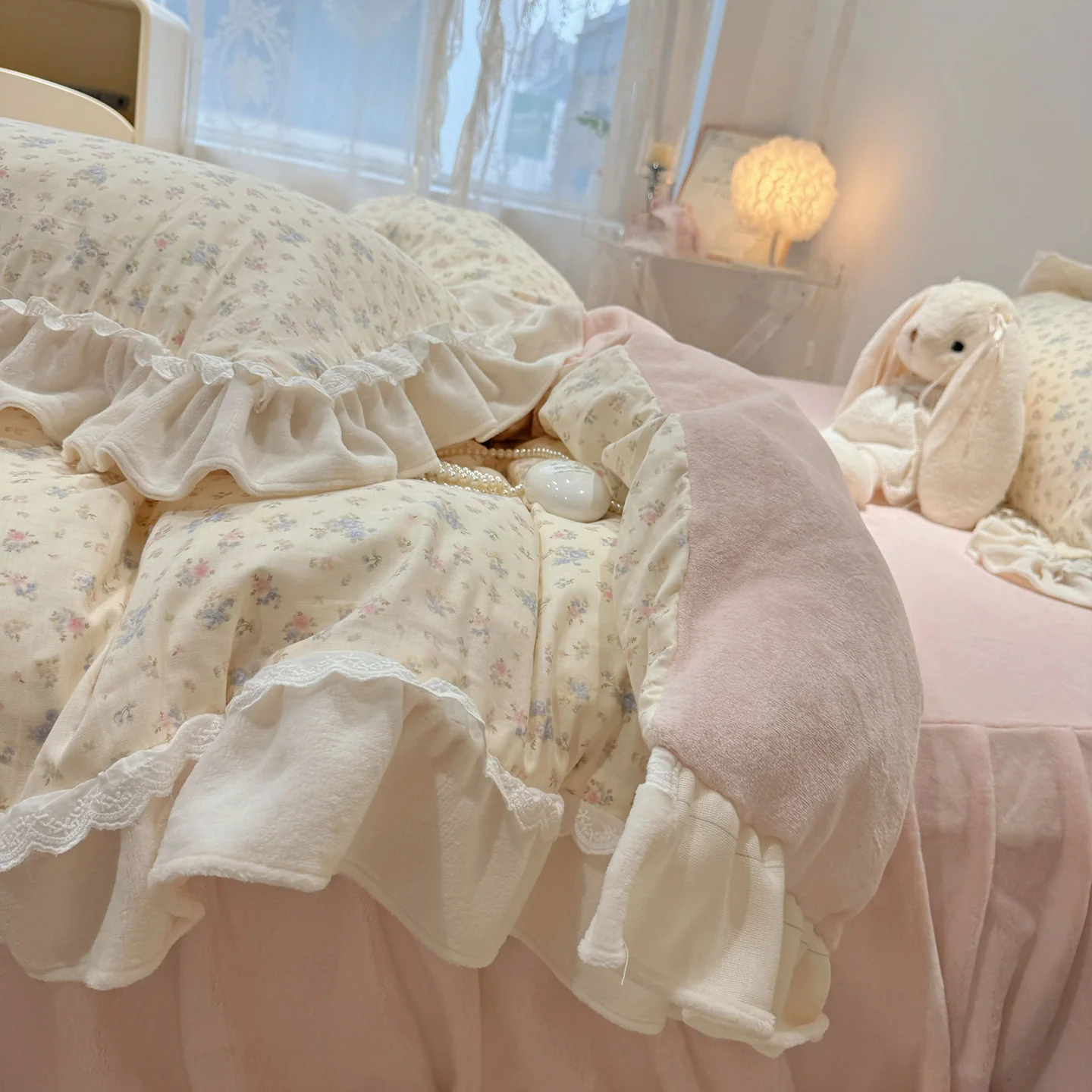 Princess bed sheets four-piece set