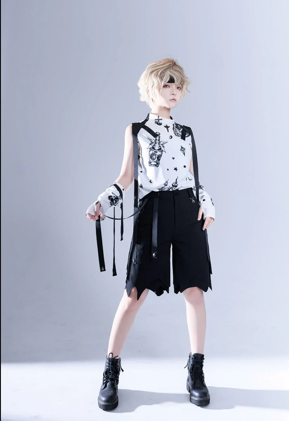 Sleeveless Ouji Lolita Shirt - Image 10