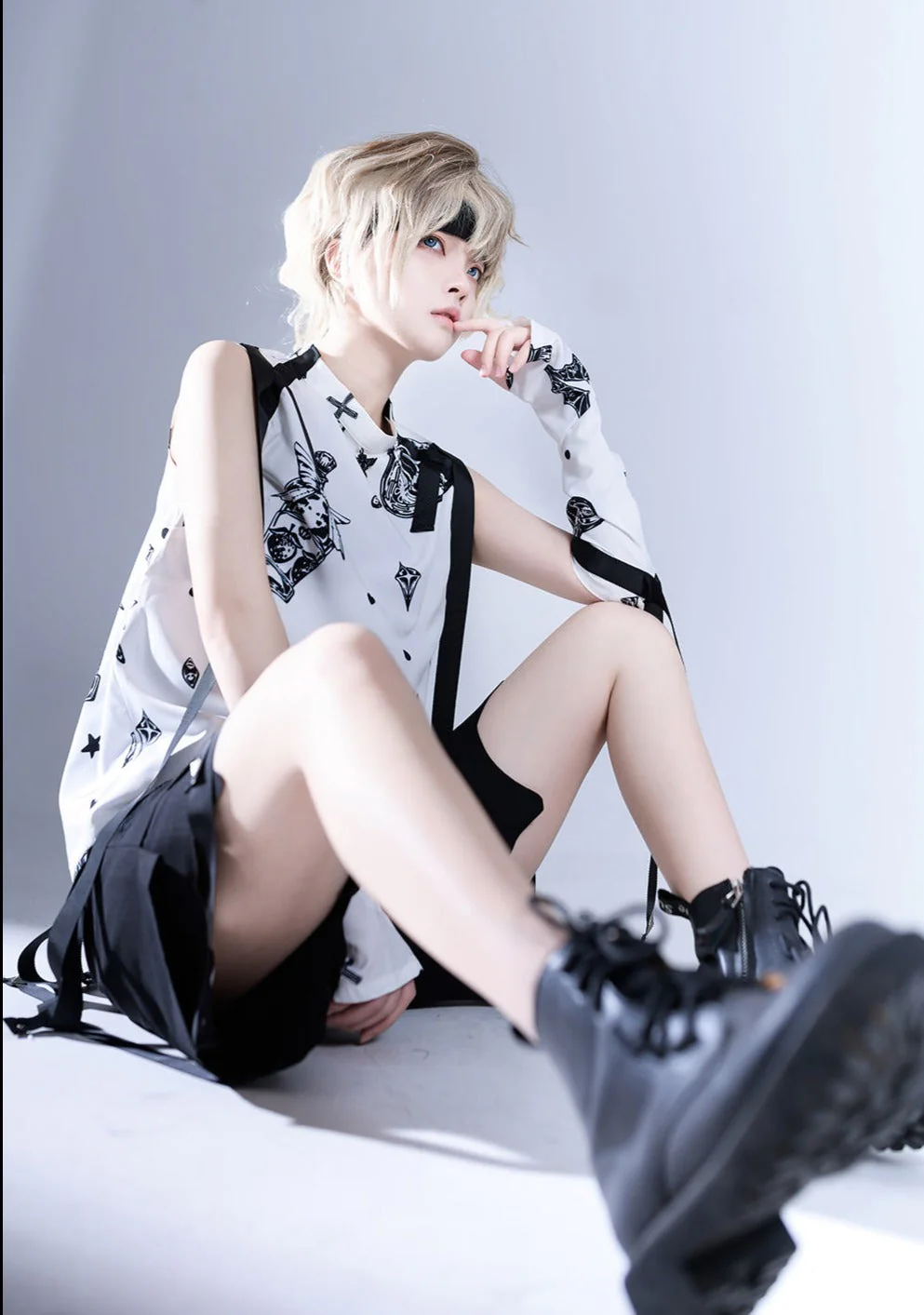 Sleeveless Ouji Lolita Shirt - Image 5