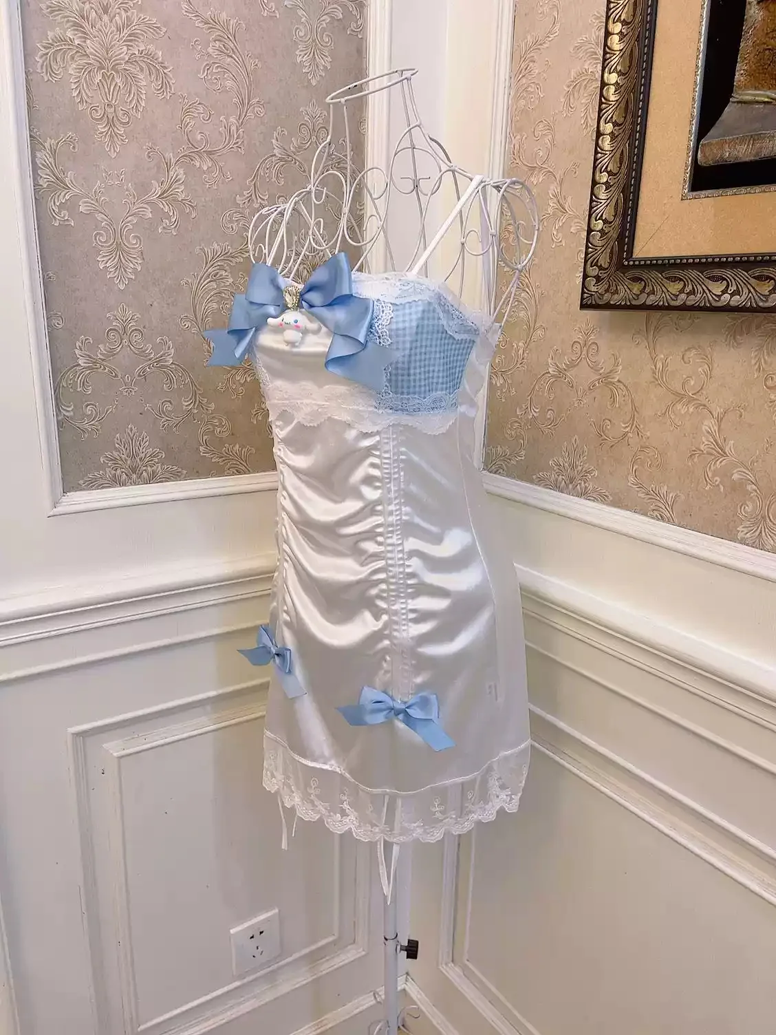 Princess Cinnamon Bow Suspender Dress - Image 2