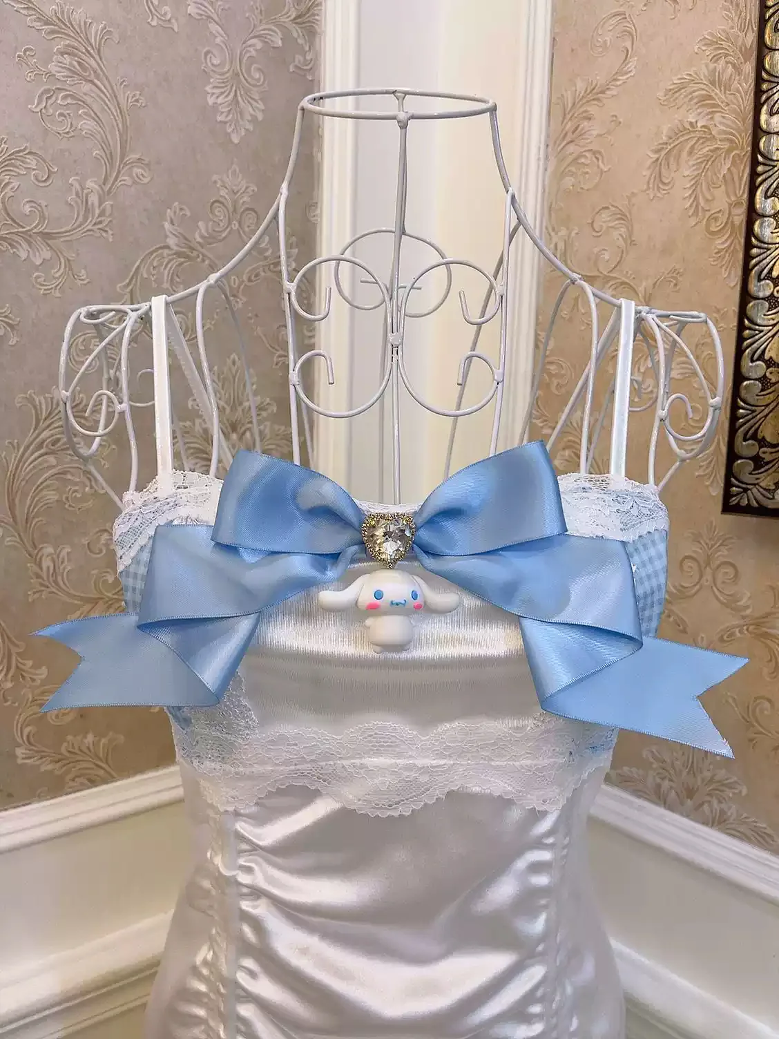 Princess Cinnamon Bow Suspender Dress - Image 4