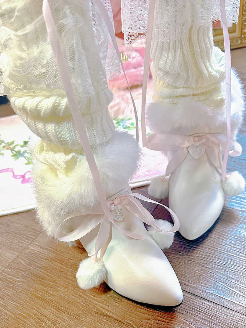 Princess Fur Short Boots - Image 5