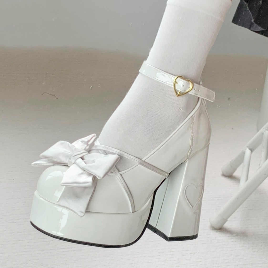 Princess Lolita Coquette Platform High Heels - Image 8
