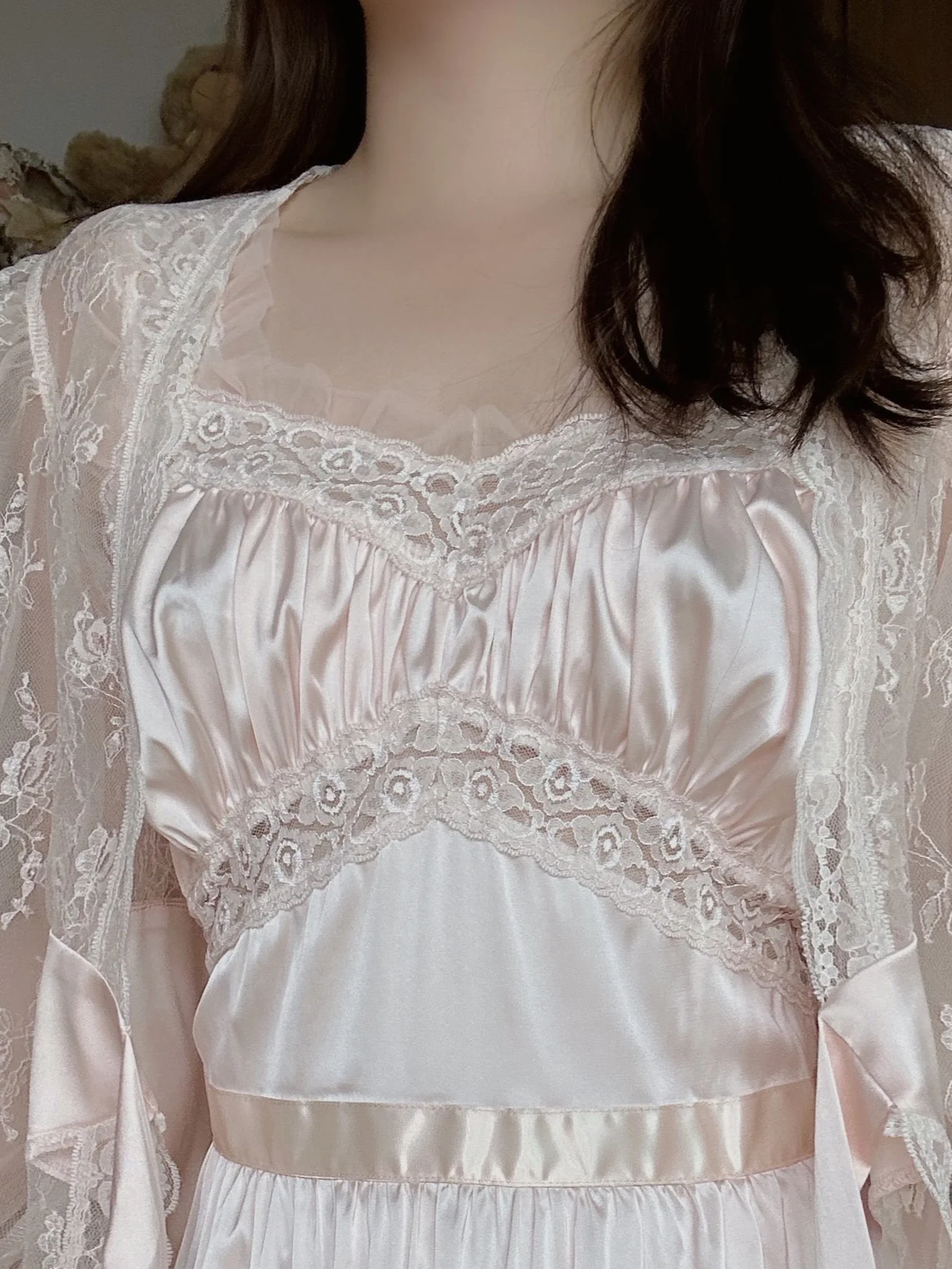 Princess Retro Lace Nightgown - Image 6