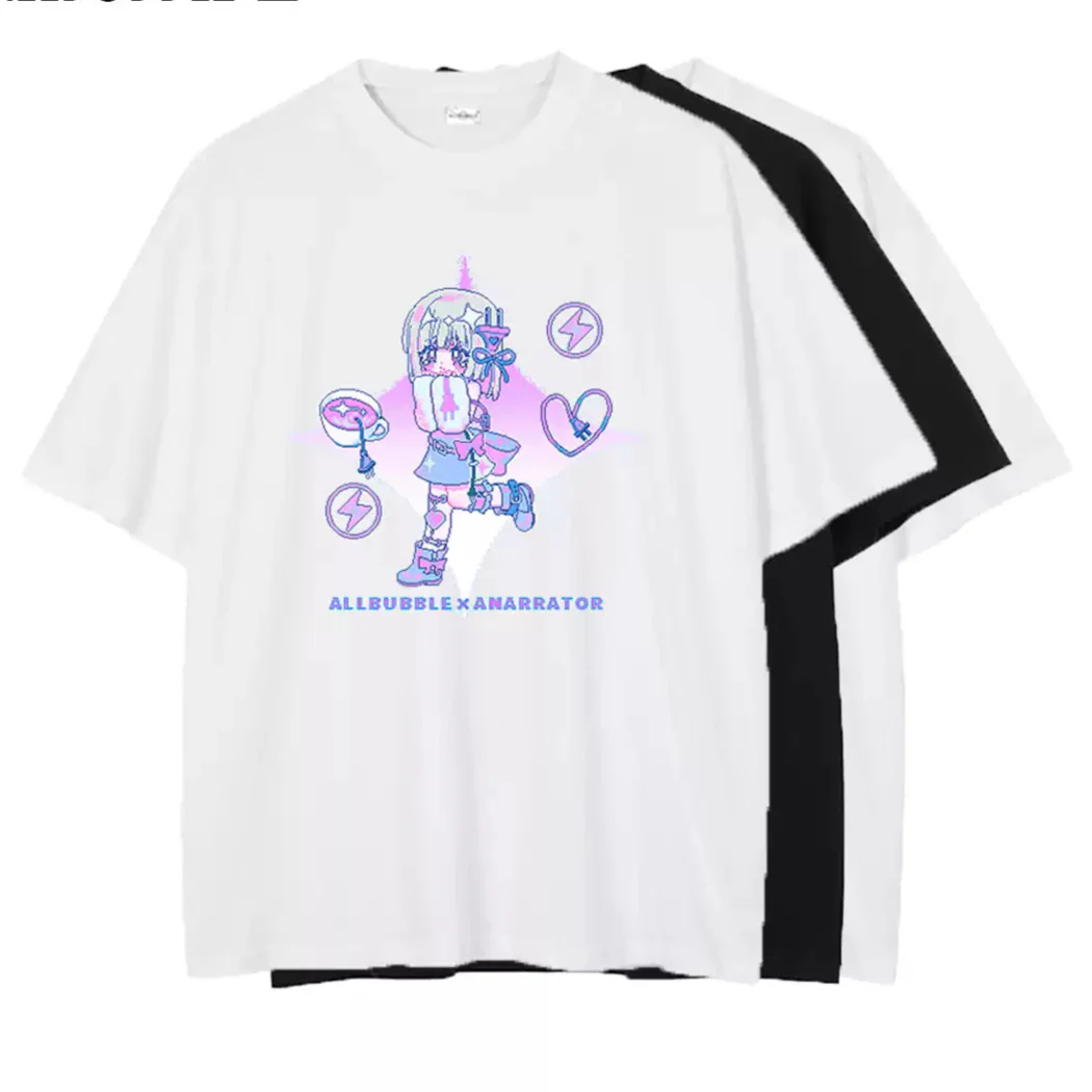 Print Series Loose Short Sleeve T-Shirt - Image 3
