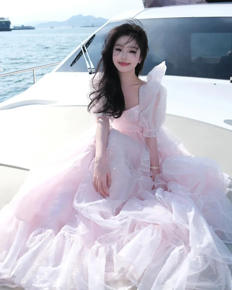 Prom Fairy Princess Maxi Coquette Dress - Image 4