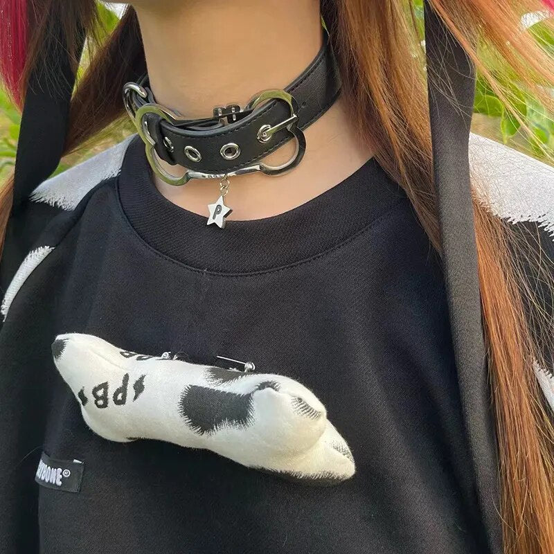 Puppy Bone Choker Necklace - Image 2