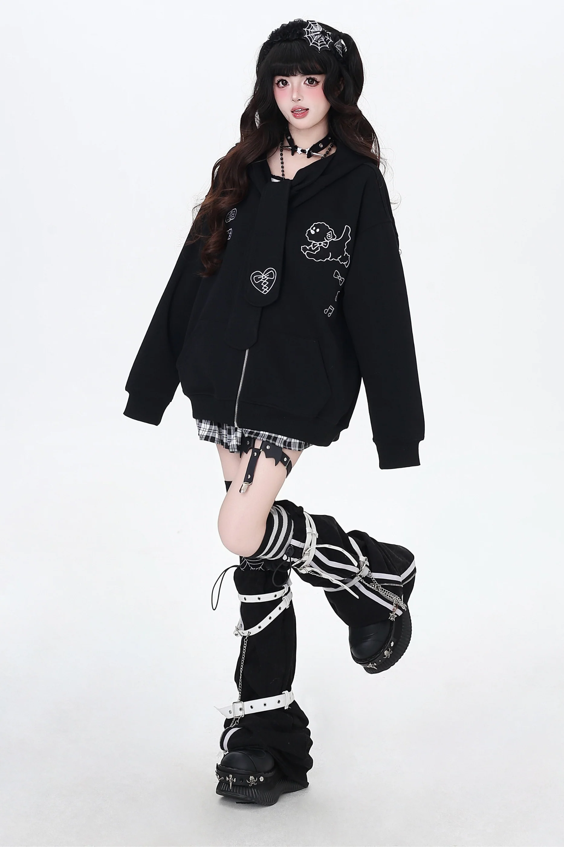 Rabbit Ear Loose Hoodie - Image 4