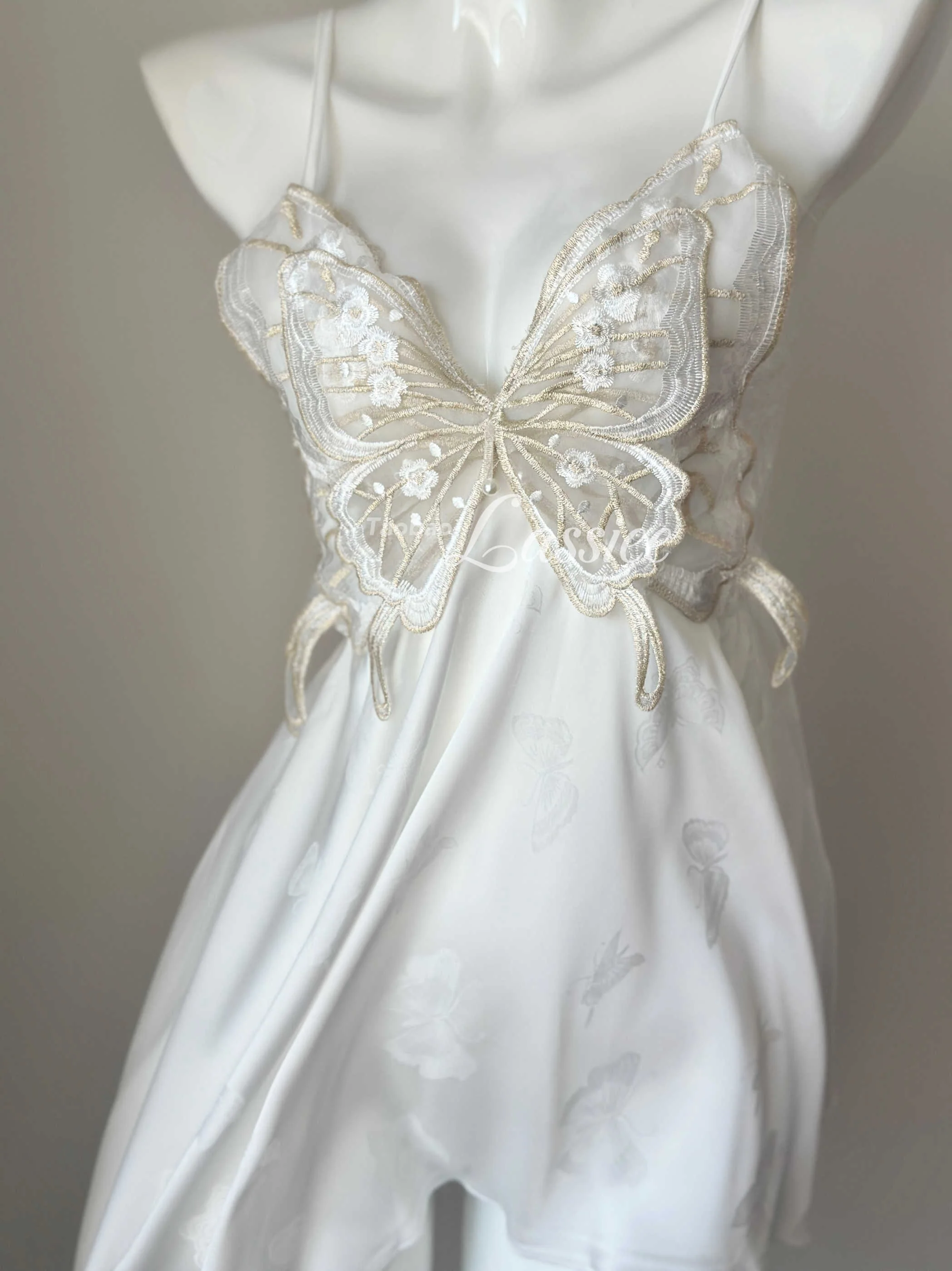 Pure Desire Ice Silk Butterfly Pajamas - Image 4